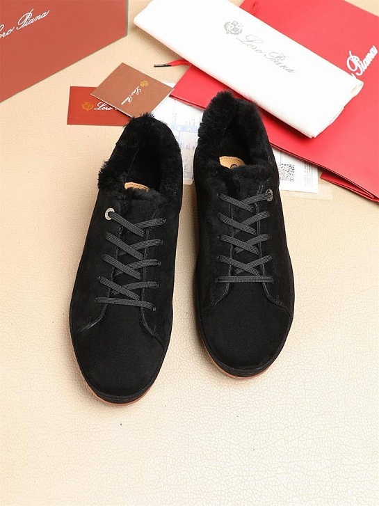 Зимние кроссовки с мехом Loro Piana