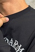 Чёрный свитшот Emporio Armani logo embroidery