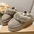 Замшевые женские слиперы с мехом UGG Funkette Platform