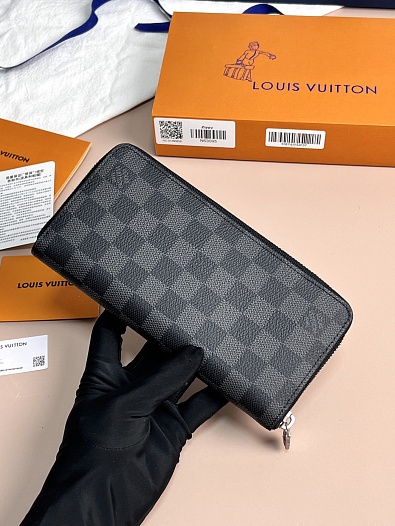 Кожаное портмоне Louis Vuitton Premium 20x10x2 см   