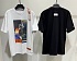 Белая оверсайз футболка Heron Preston Split Light Herons