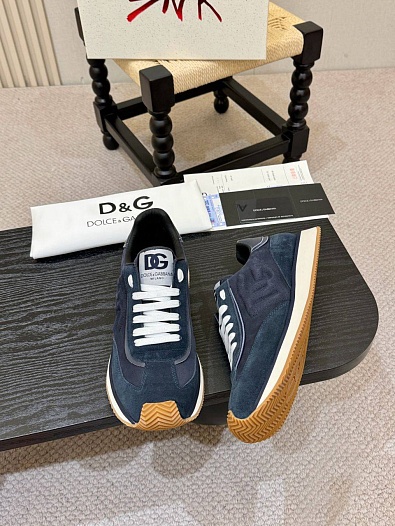 Мужские кроссовки Dolce & Gabbana Cushion - Navy   