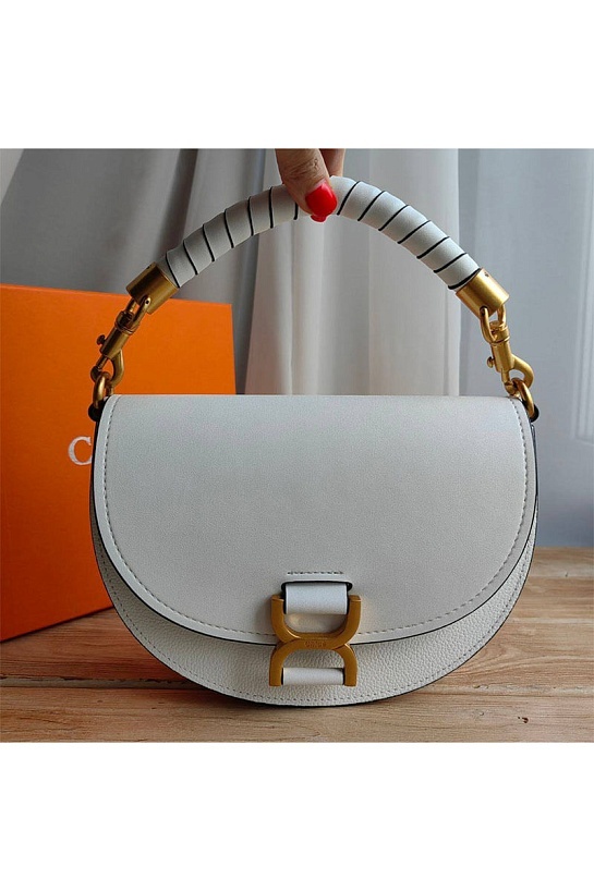 Кожаная сумка Chloe Marcie Mini Flap 23x16 см (3 расцветки)