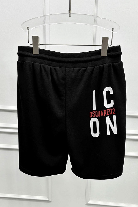 Мужские шорты Dsquared2 "ICON" - Black