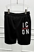 Мужские шорты Dsquared2 "ICON" - Black