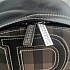 Кожаный чёрный рюкзак Burberry 40x30 см