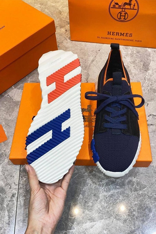 Мужские кроссовки Hermes Depart - Navy