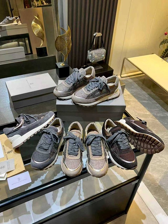 Женские кроссовки Brunello Cucinelli premium