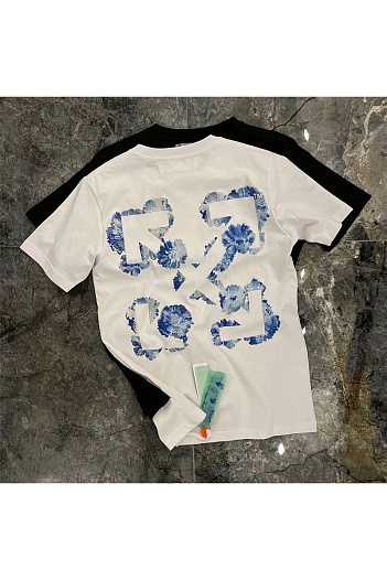Мужская белая футболка Off-White "Arrows"   