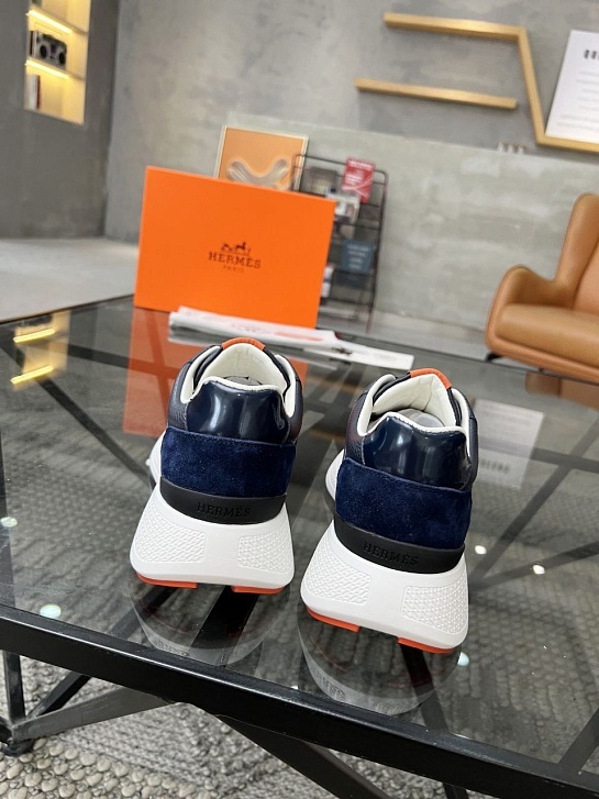 Мужские кроссовки Hermes - Navy