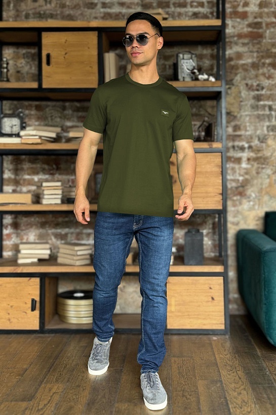 Мужская футболка Dolce & Gabbana Premium - Military Green