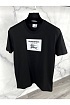 Чёрная футболка Burberry Roundwood Label