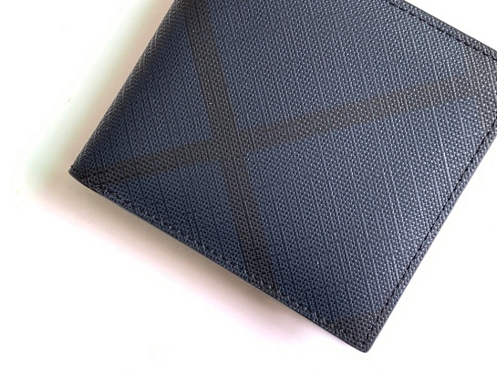 Кожаный кошелёк Burberry Premium 11x10 см