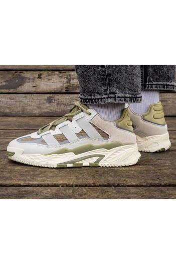 Кроссовки Adidas Niteball - Orbit Green / Magic Lime   