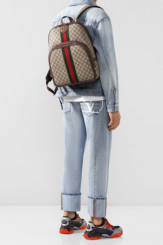 Рюкзак Gucci Ophidia GG medium 38x28x18 см