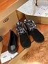 Женские замшевые ботинки UGG Classic Maxi Toggle Mini - Black