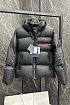 Мужской пуховик Prada logo-plaque - Black