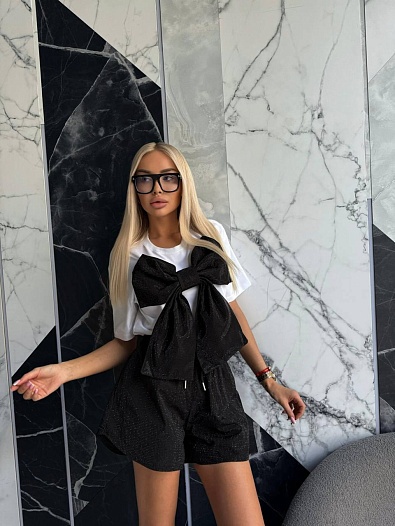 Женский костюм с бантом Alexander Wang   