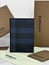 Кожаная обложка для паспорта Burberry Check Premium 14x10x2 см