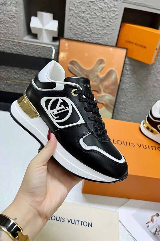 Женские кожаные кроссовки Louis Vuitton Neo Run Away