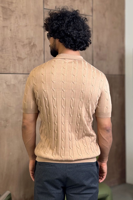 Мужское бежевое поло Роlо Ralрh Lаurеn