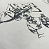 Белая мужская футболка Off-White graffiti-print