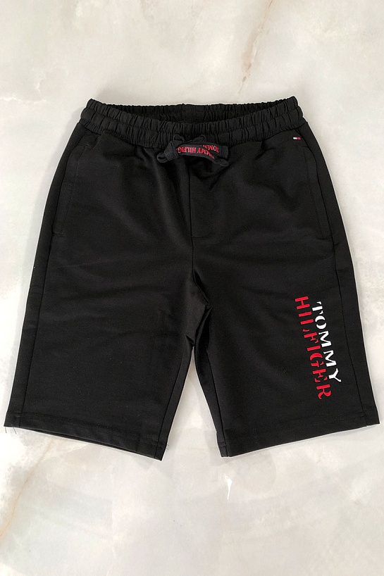 Чёрные мужские шорты Tommy Hilfiger