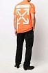 Оранжевая футболка Off-White teenage engineering
