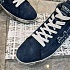 Замшевые кроссовки с мехом Premiata high-top - Navy