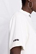Белая футболка Heron Preston СТИЛЬ-logo cropped