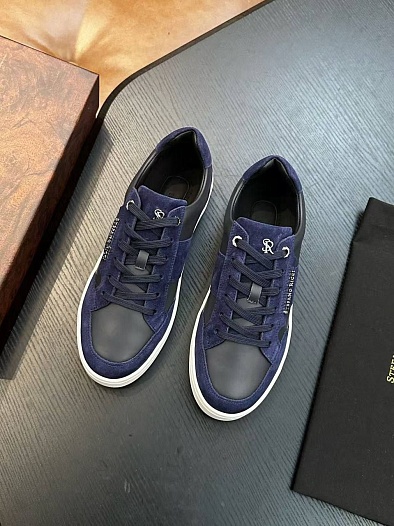 Мужские комбинированные кроссовки Stefano Ricci   