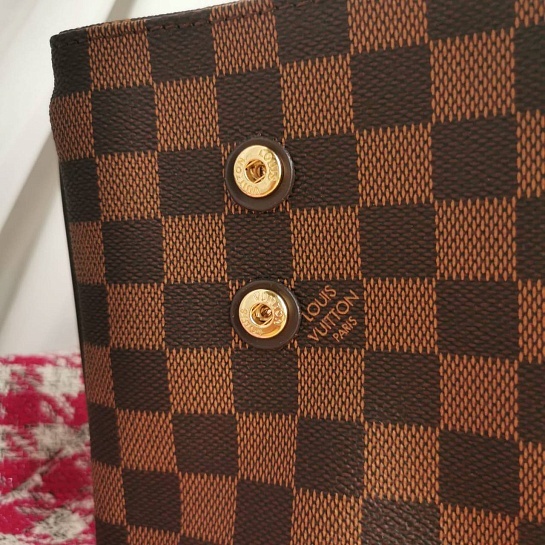 Женская кожаная сумка Louis Vuitton Neverfull Articles de Voyage 45x31 см (2 расцветки)