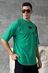 Оверсайз футболка Palm Angels Shooting Star - Green