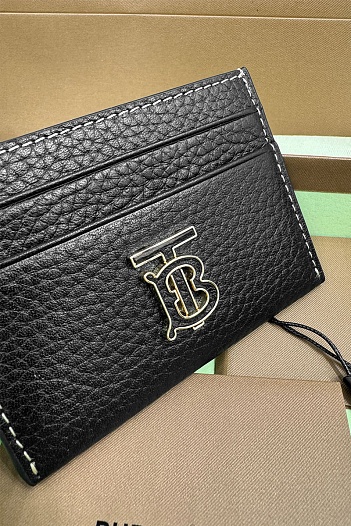 Кожаный кардхолдер Burberry Premium 10x7 см   