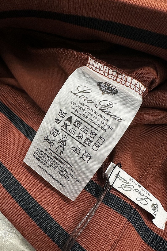 Мужские спортивные штаны Loro Piana monogram - Brown