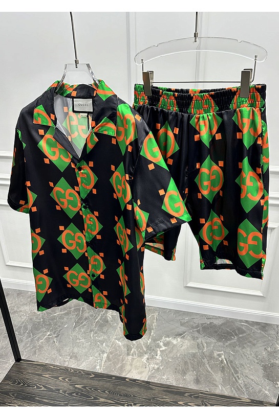 Мужские шорты Gucci GG monogram all-over