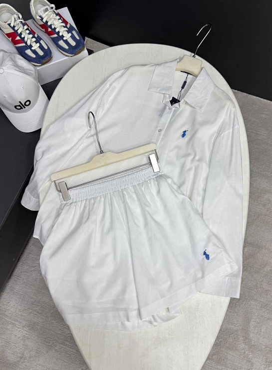 Женский белый костюм Роlо Ralрh Lаurеn premium