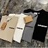 Белая футболка Burberry Rutherford Ekd