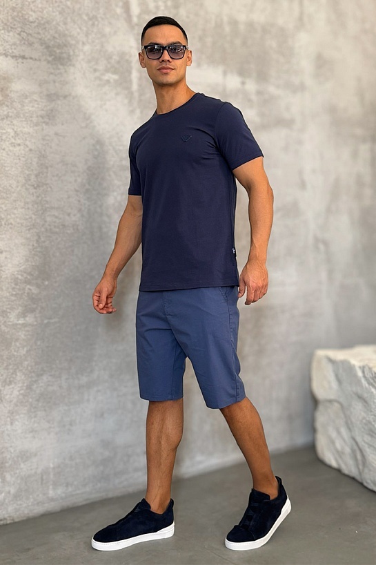 Синяя мужская футболка Emporio Armani 7