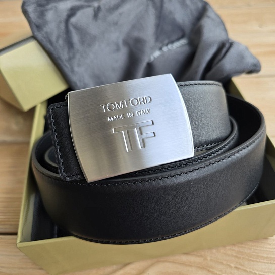 Кожаный ремень Tom Ford (длина 100 / 105 cм)