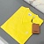 Жёлтая футболка Burberry Monogram Motif V-neck
