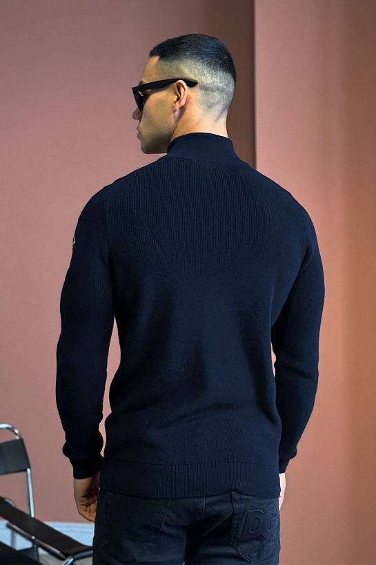 Мужской тёмно-синий свитер Paul & Shark