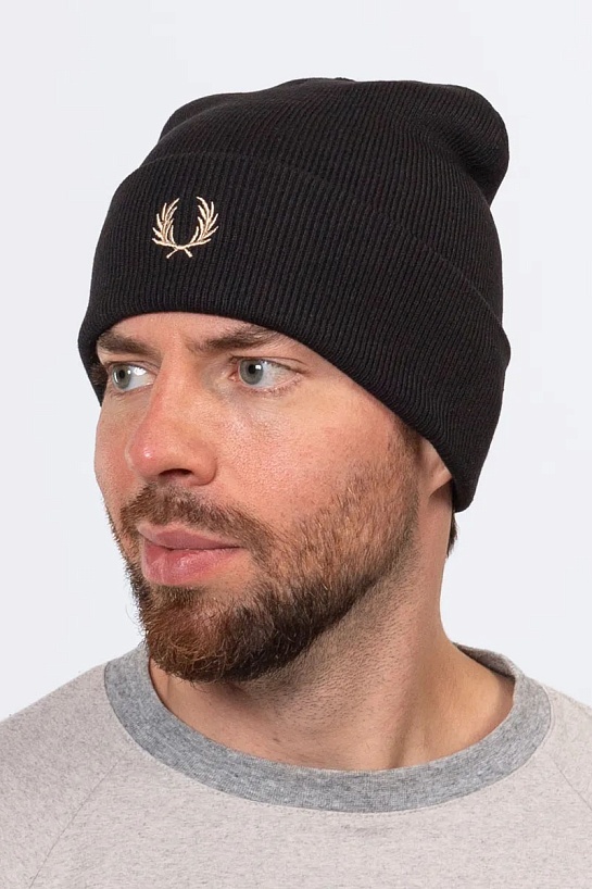 Шапка Fred Perry logo-embroidered - Black
