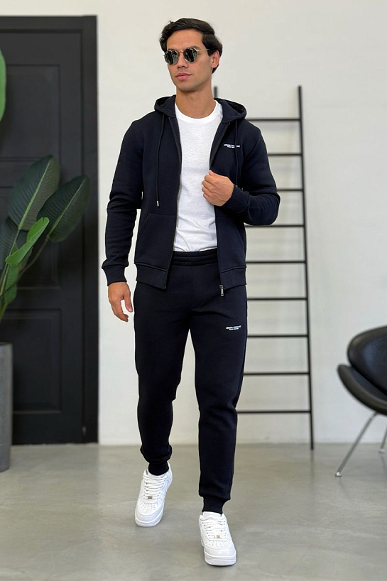 Утеплённая кофта на флисе Armani Exchange