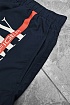 Мужские тёмно-синие шорты Tommy Hilfiger logo-print