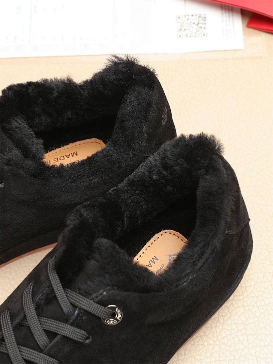 Зимние кроссовки с мехом Loro Piana