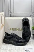 Мужские комбинированные кроссовки Premiata - Black