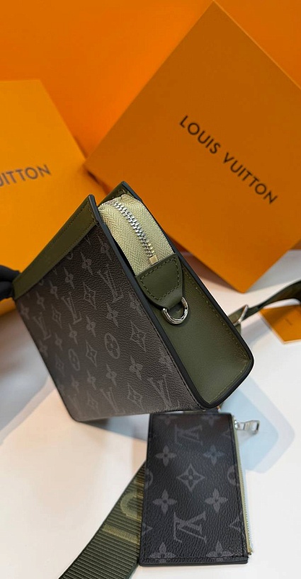 Кожаная сумка Louis Vuitton Gaston Wearable premium 22x14.5x4.5 см