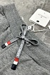 Мужские шорты Moncler серого цвета