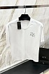 Футболка белого цвета Armani Exchange V-neck